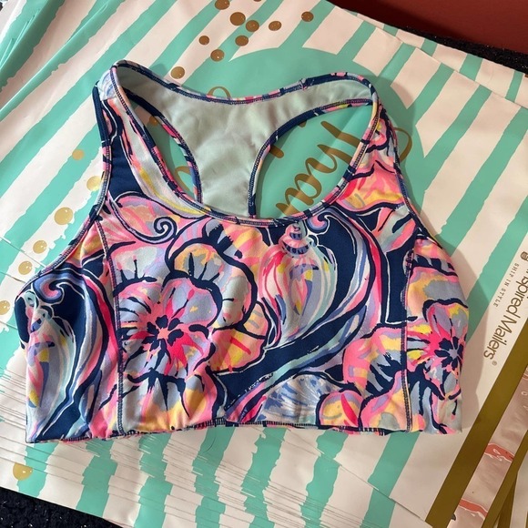 Lilly Pulitzer luxletic bra - Picture 1 of 3